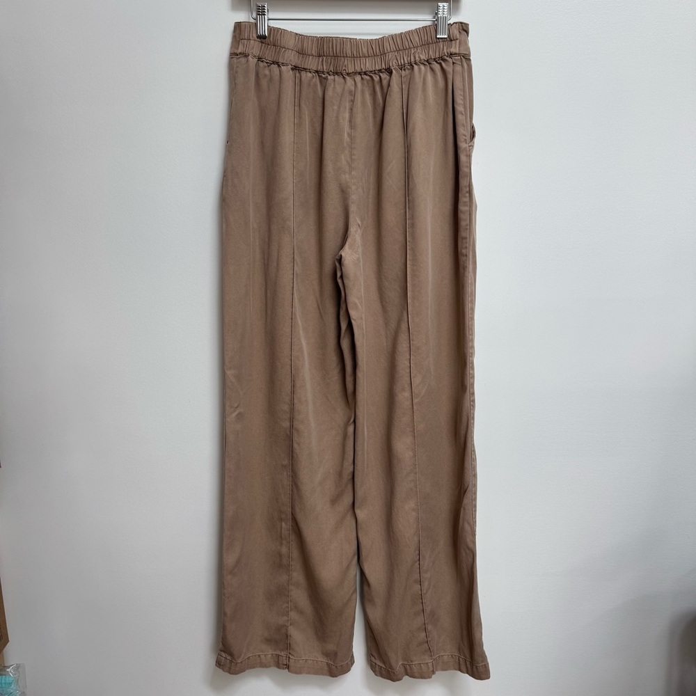 Young Fabulous & Broke 100% Tencel Wide Leg Pants Large - Picture 6 of 13
